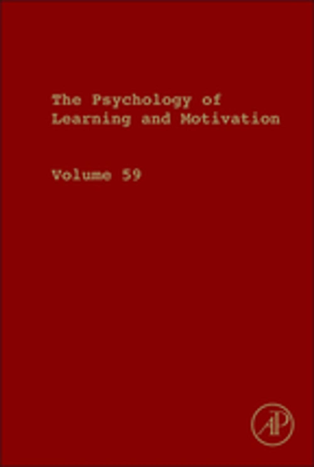 Big bigCover of The Psychology of Learning and Motivation