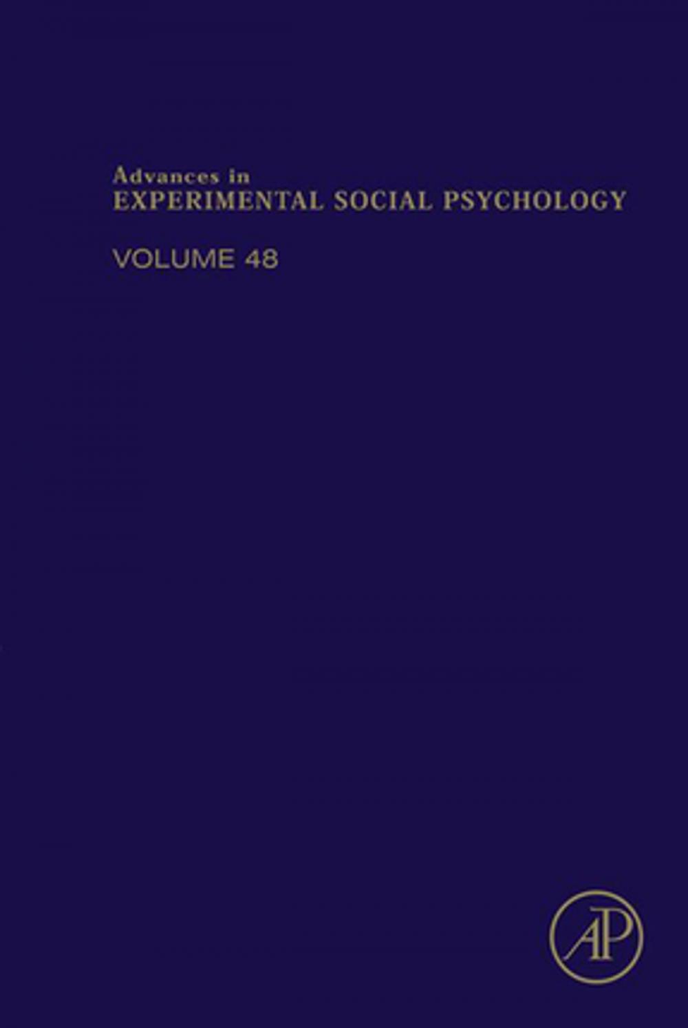 Big bigCover of Advances in Experimental Social Psychology