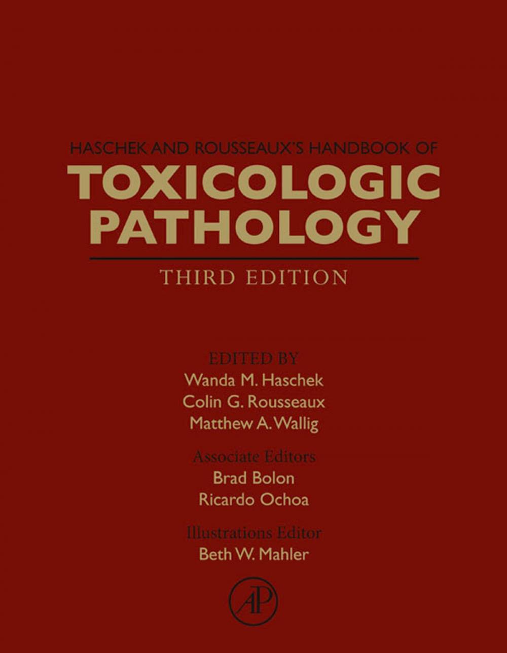 Big bigCover of Haschek and Rousseaux's Handbook of Toxicologic Pathology