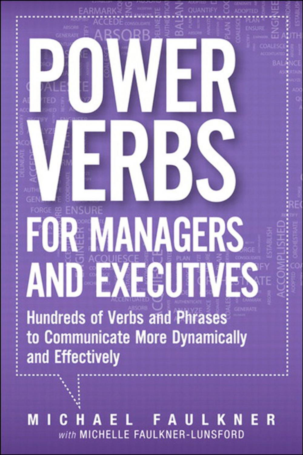 Big bigCover of Power Verbs for Managers and Executives