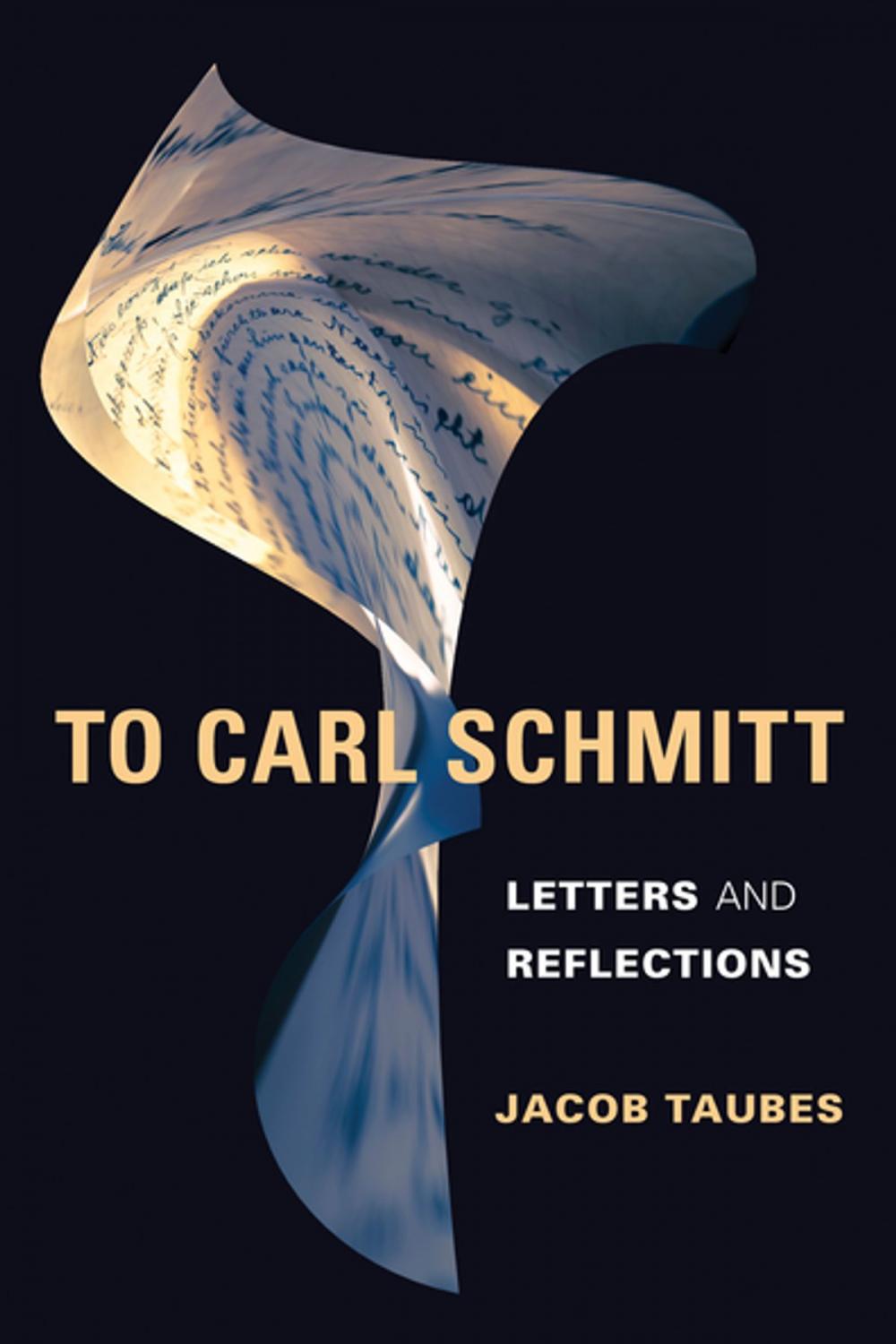 Big bigCover of To Carl Schmitt