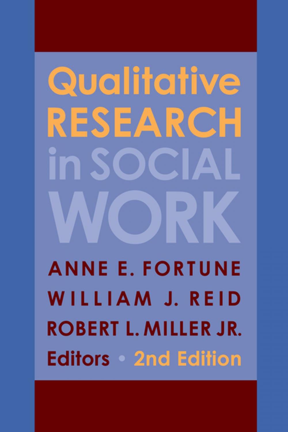 Big bigCover of Qualitative Research in Social Work