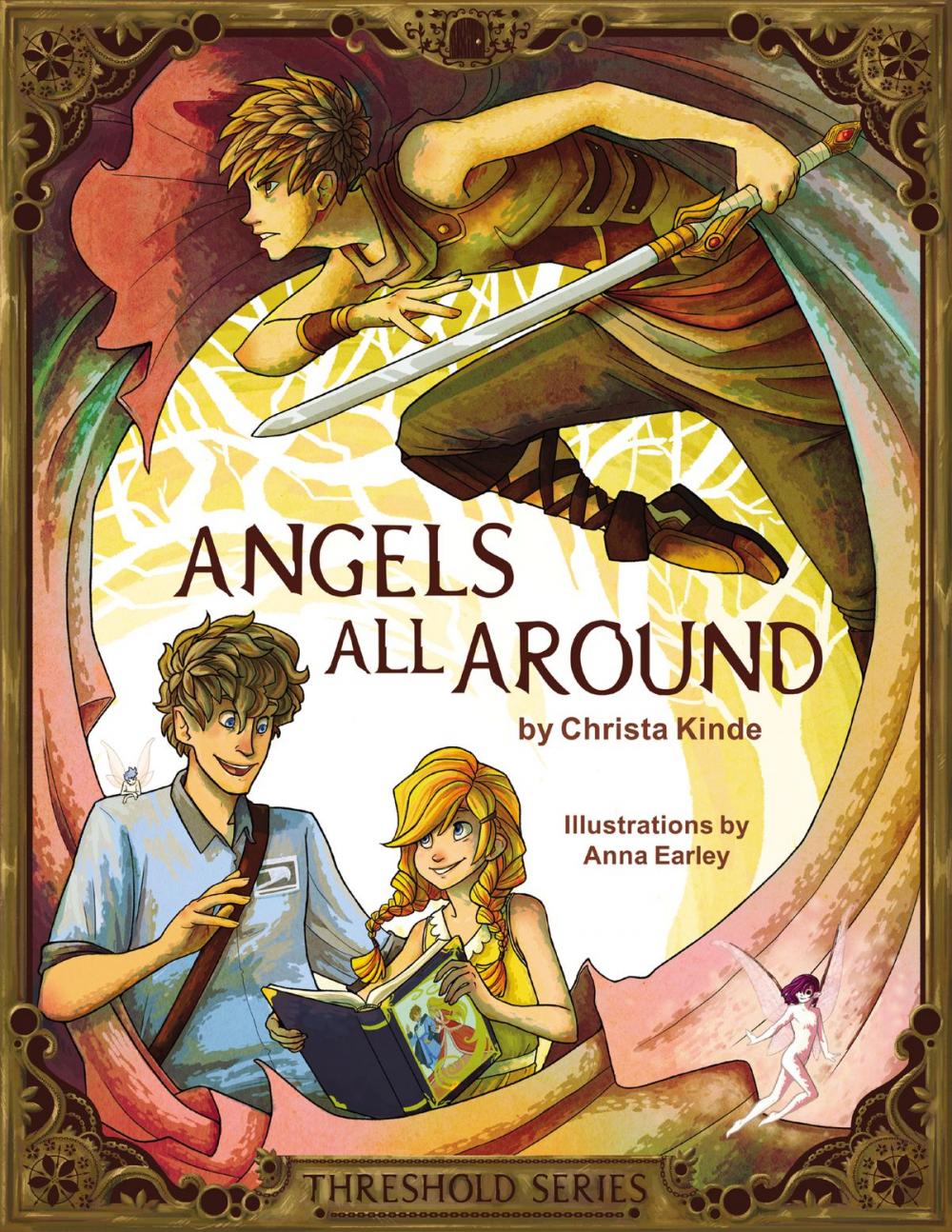 Big bigCover of Angels All Around (Threshold Series Prequel)