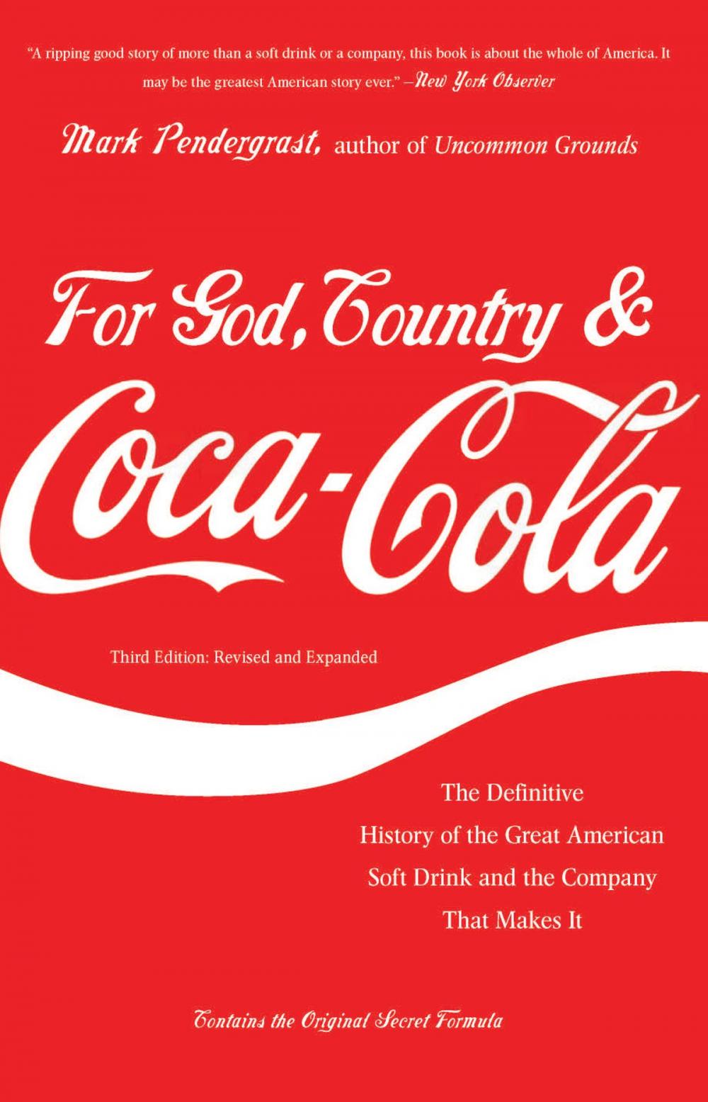 Big bigCover of For God, Country, and Coca-Cola