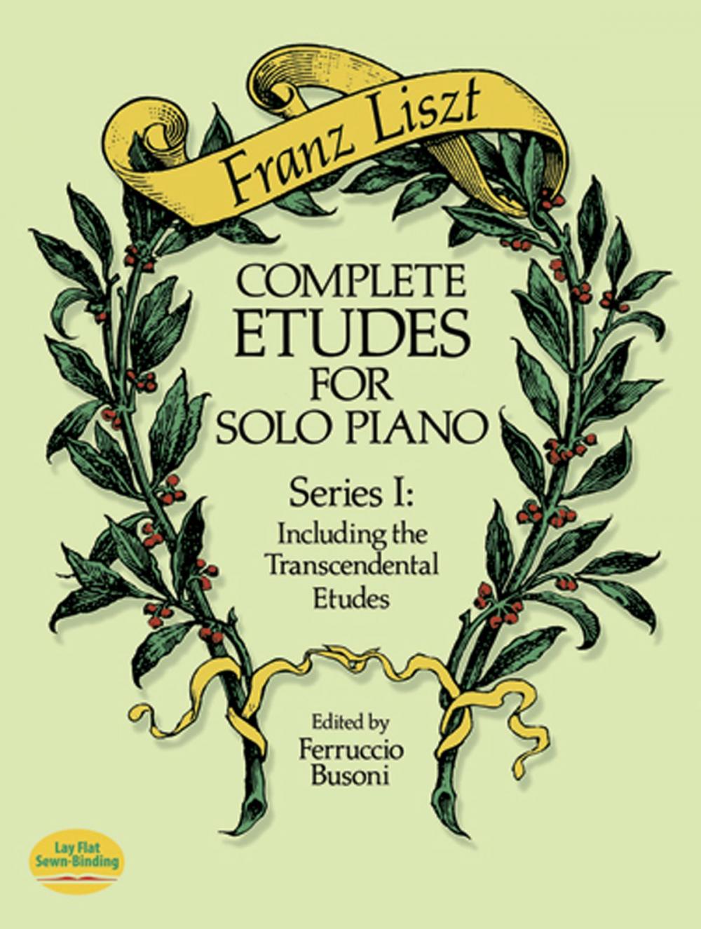 Big bigCover of Complete Etudes for Solo Piano, Series I