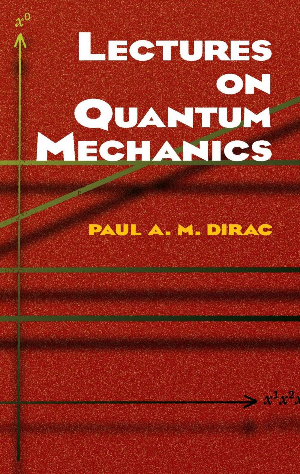 Big bigCover of Lectures on Quantum Mechanics