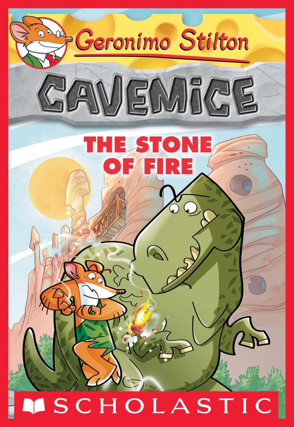 Big bigCover of Geronimo Stilton Cavemice #1: The Stone of Fire