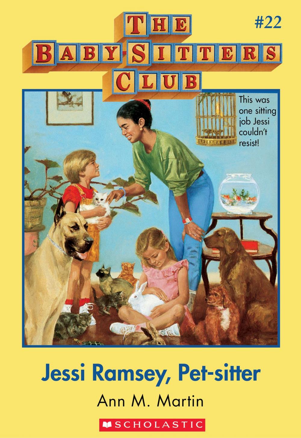 Big bigCover of The Baby-Sitters Club #22: Jessi Ramsey Pet-Sitter