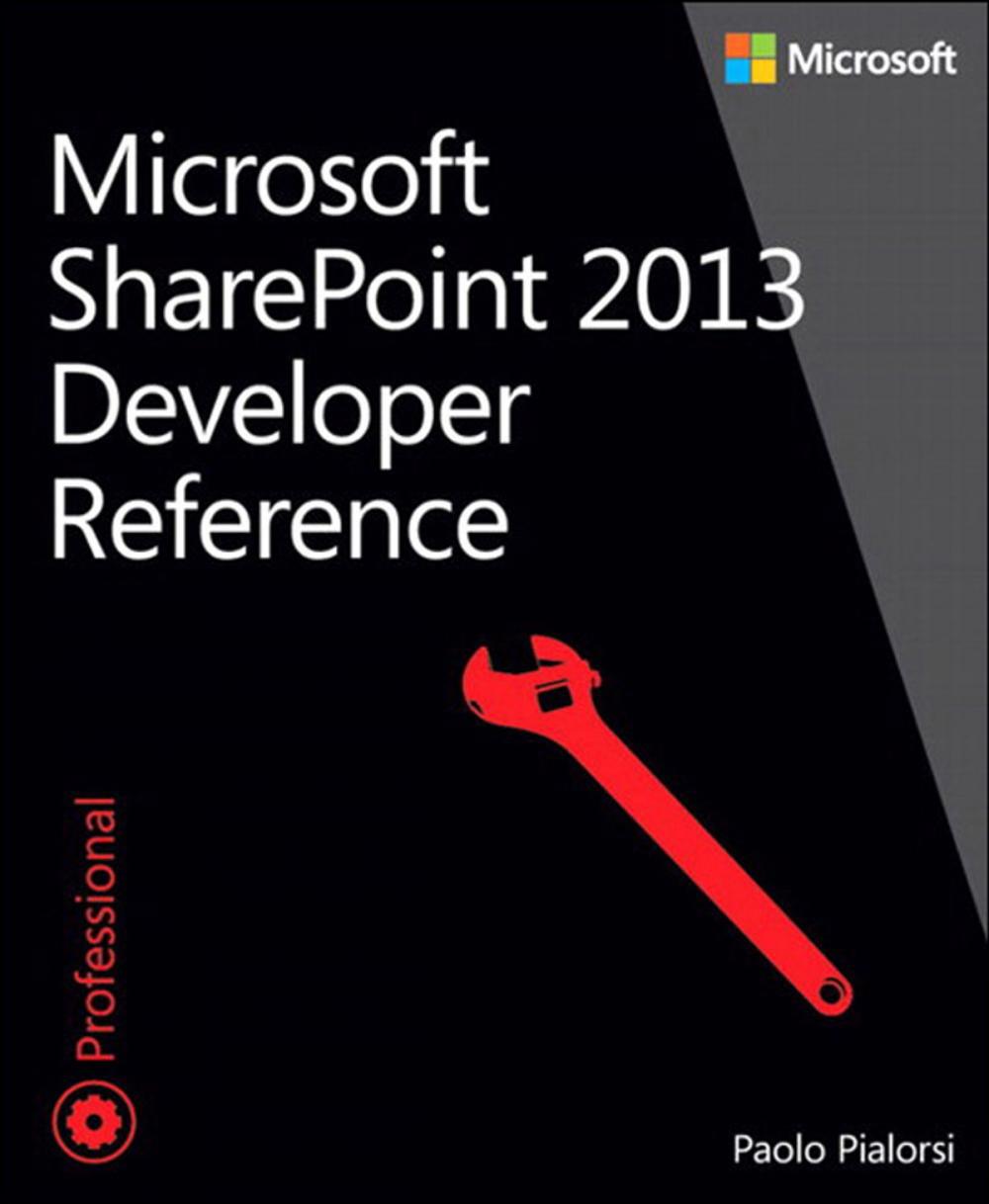 Big bigCover of Microsoft SharePoint 2013 Developer Reference