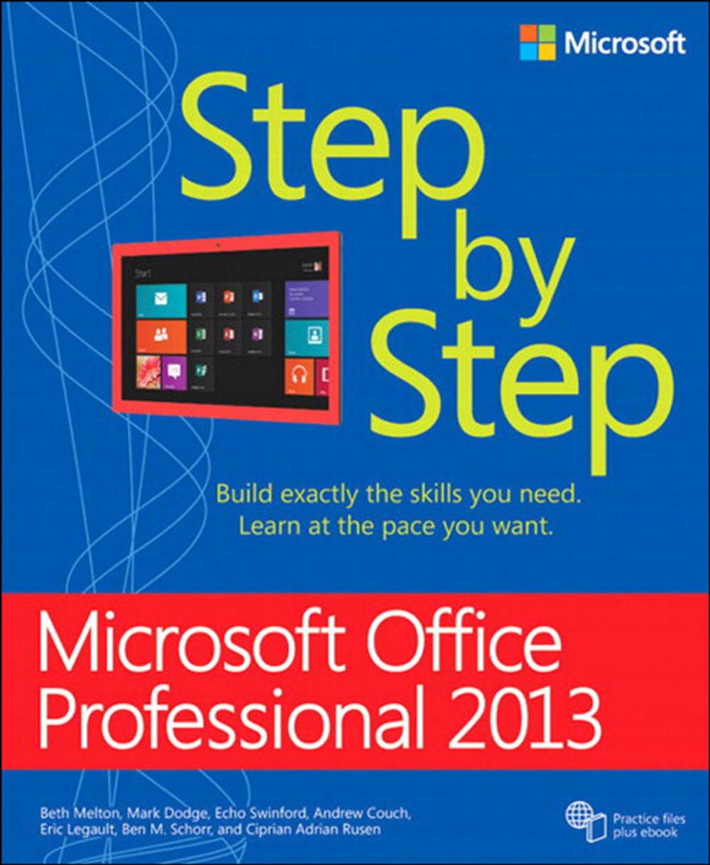 Big bigCover of Microsoft Office Professional 2013 Step by Step