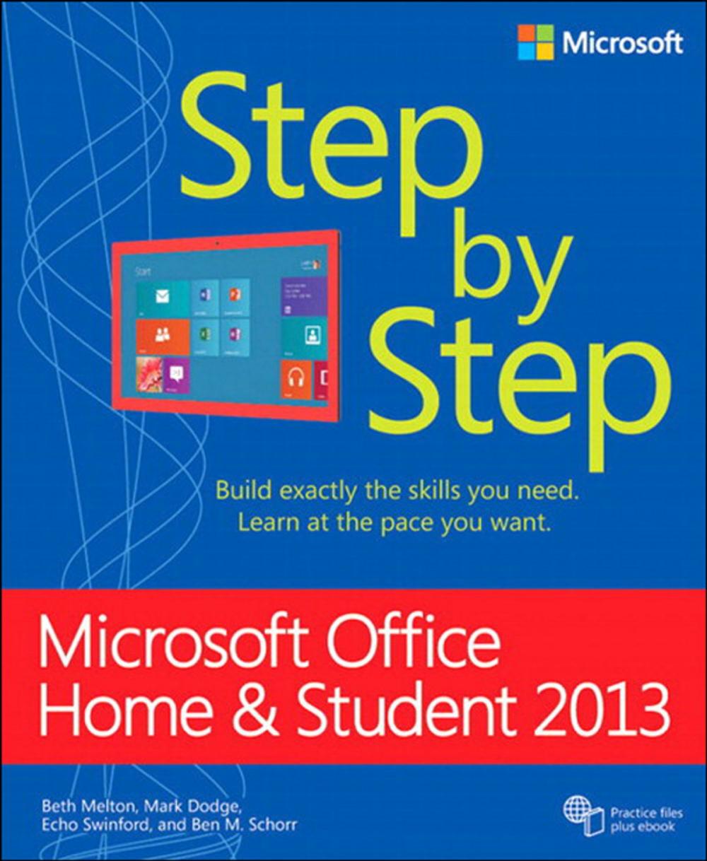 Big bigCover of Microsoft Office Home and Student 2013 Step by Step