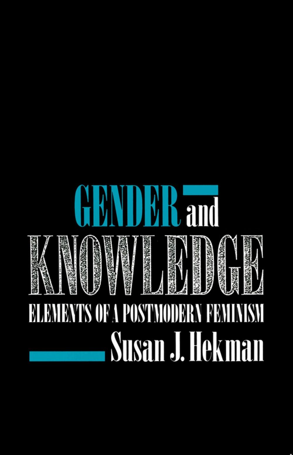 Big bigCover of Gender and Knowledge