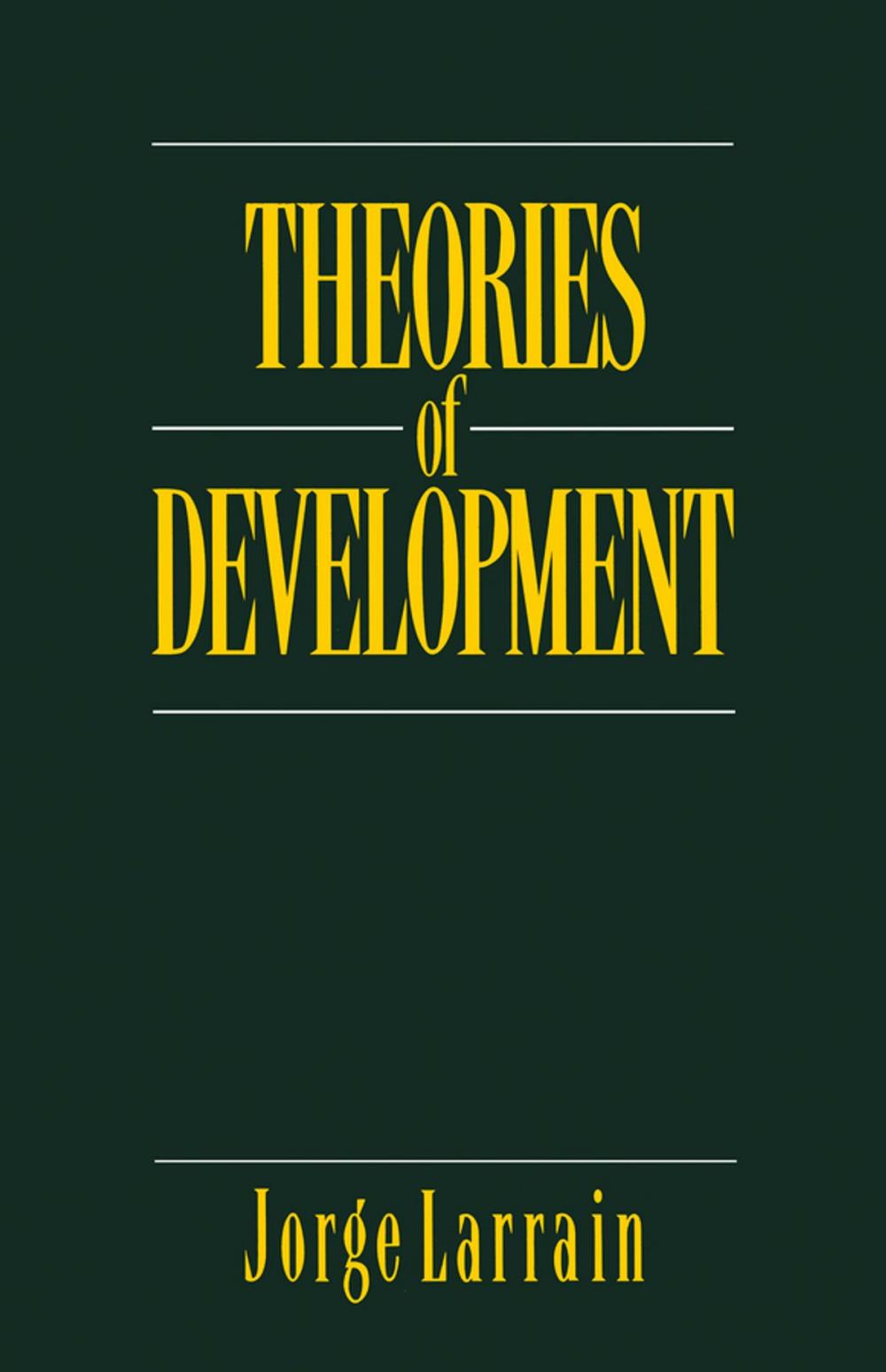 Big bigCover of Theories of Development