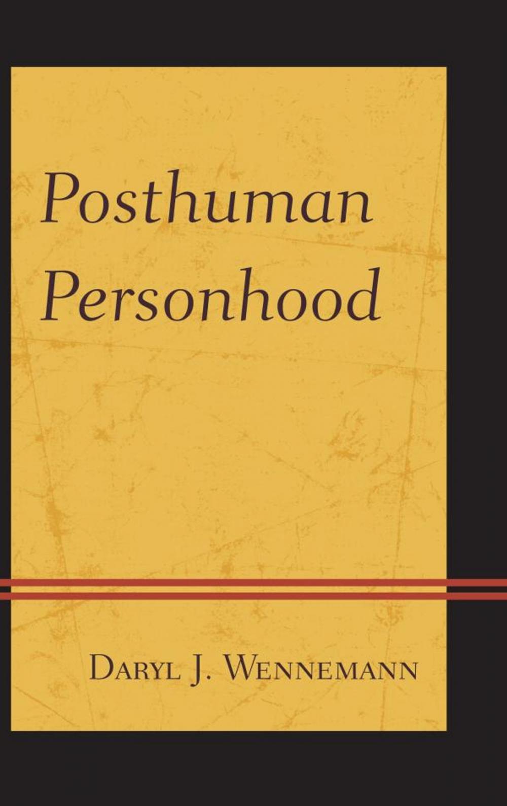 Big bigCover of Posthuman Personhood