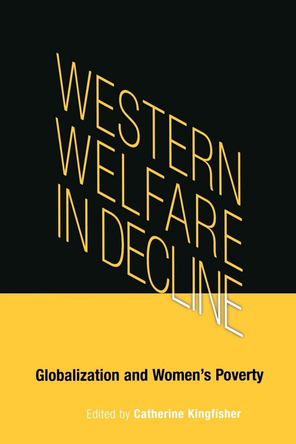 Big bigCover of Western Welfare in Decline