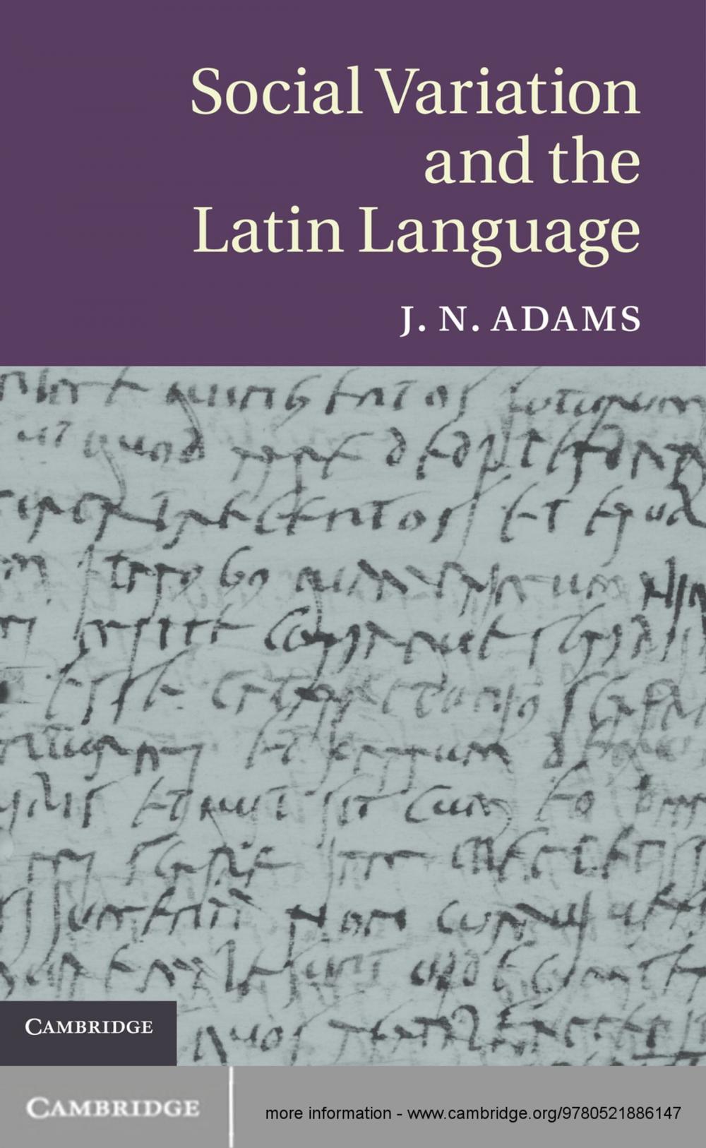 Big bigCover of Social Variation and the Latin Language