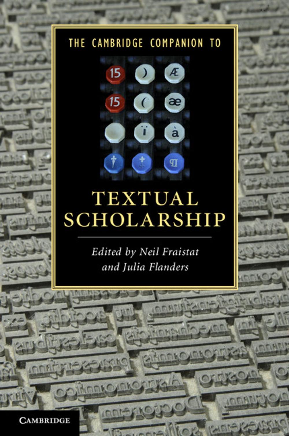 Big bigCover of The Cambridge Companion to Textual Scholarship