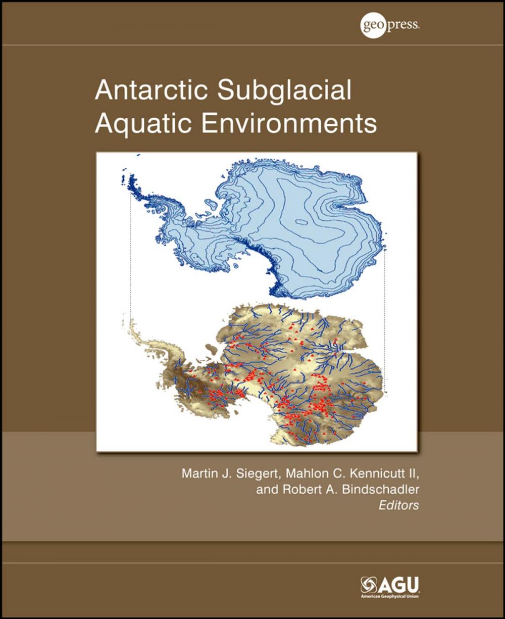 Big bigCover of Antarctic Subglacial Aquatic Environments