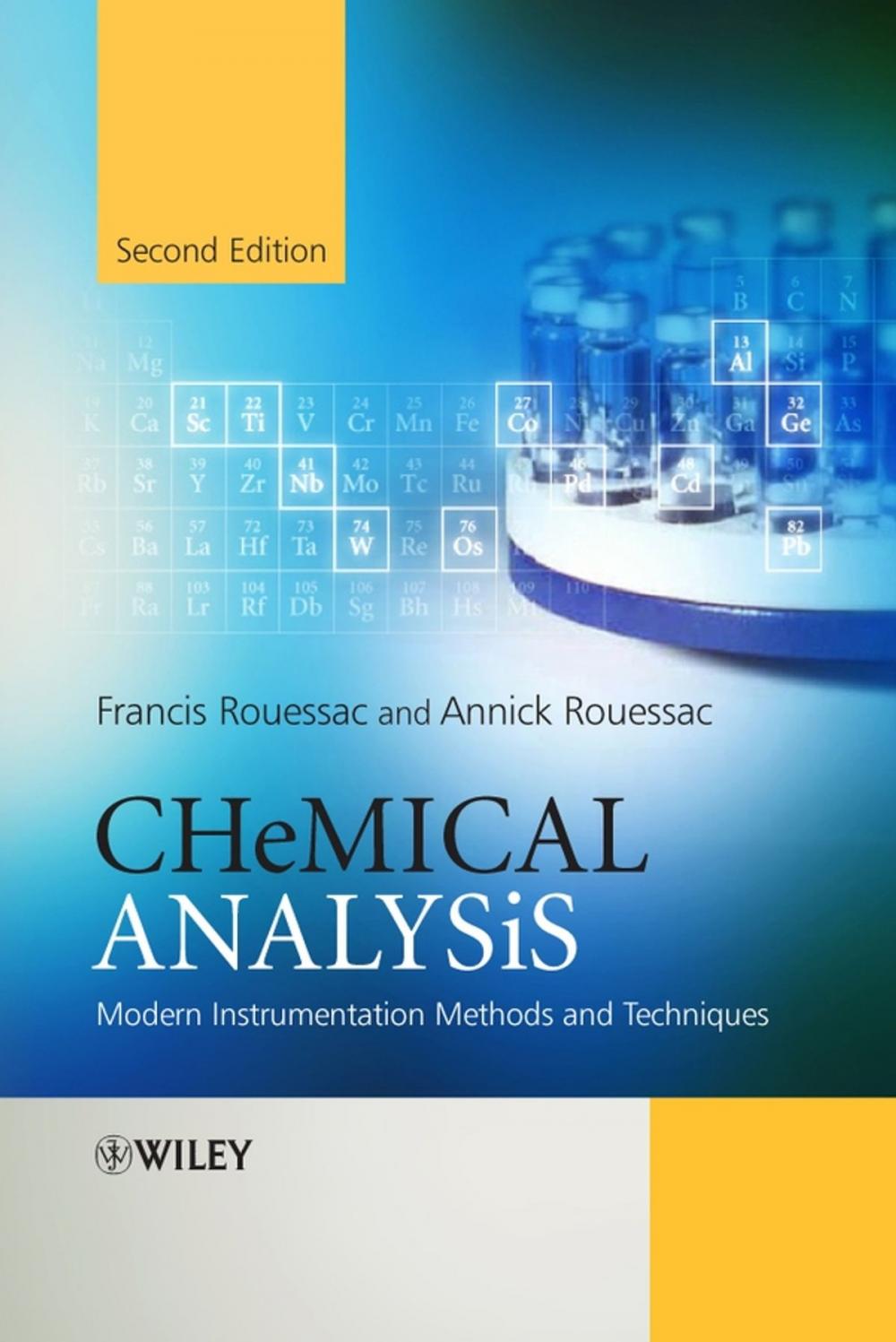 Big bigCover of Chemical Analysis