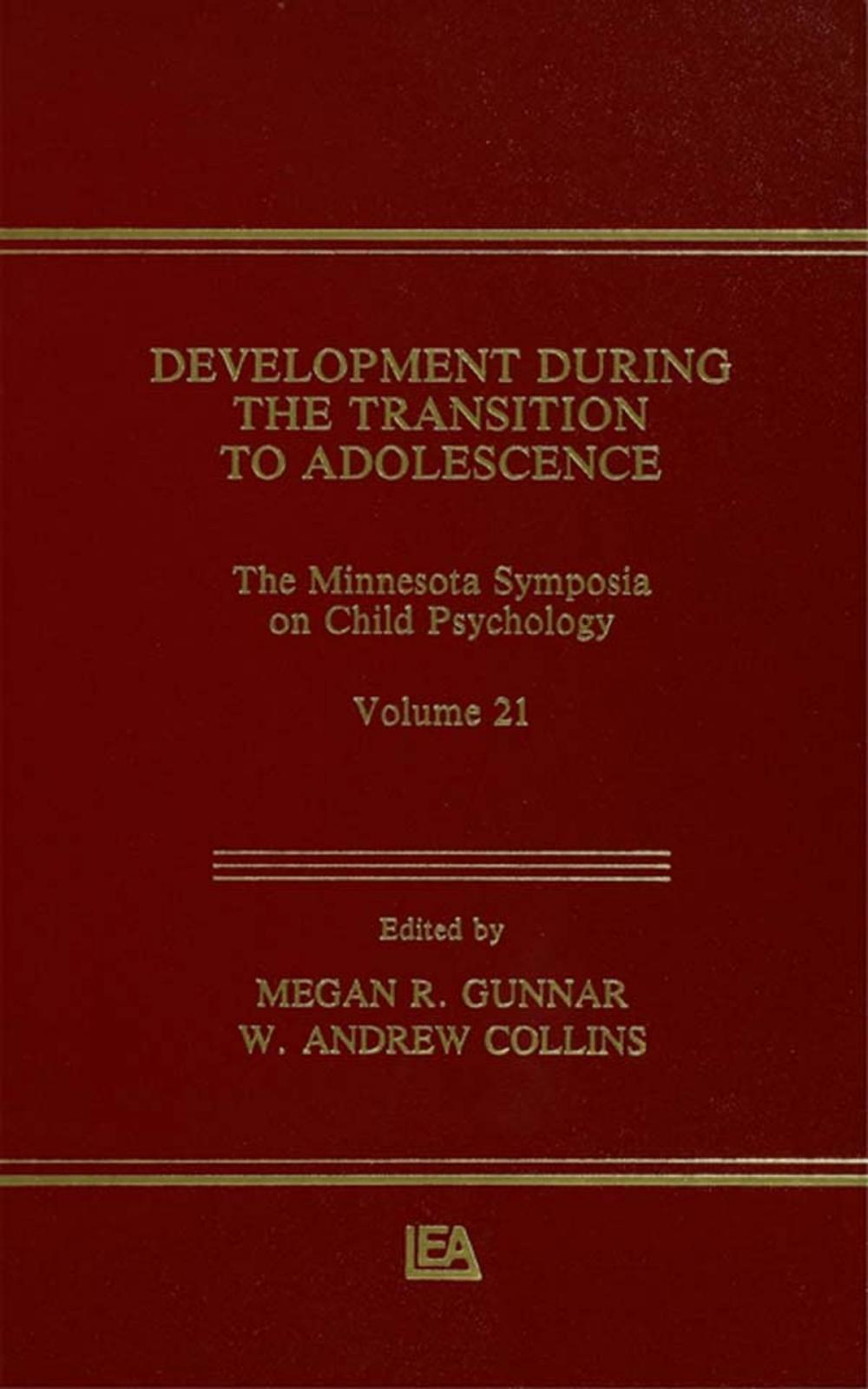 Big bigCover of Development During the Transition to Adolescence