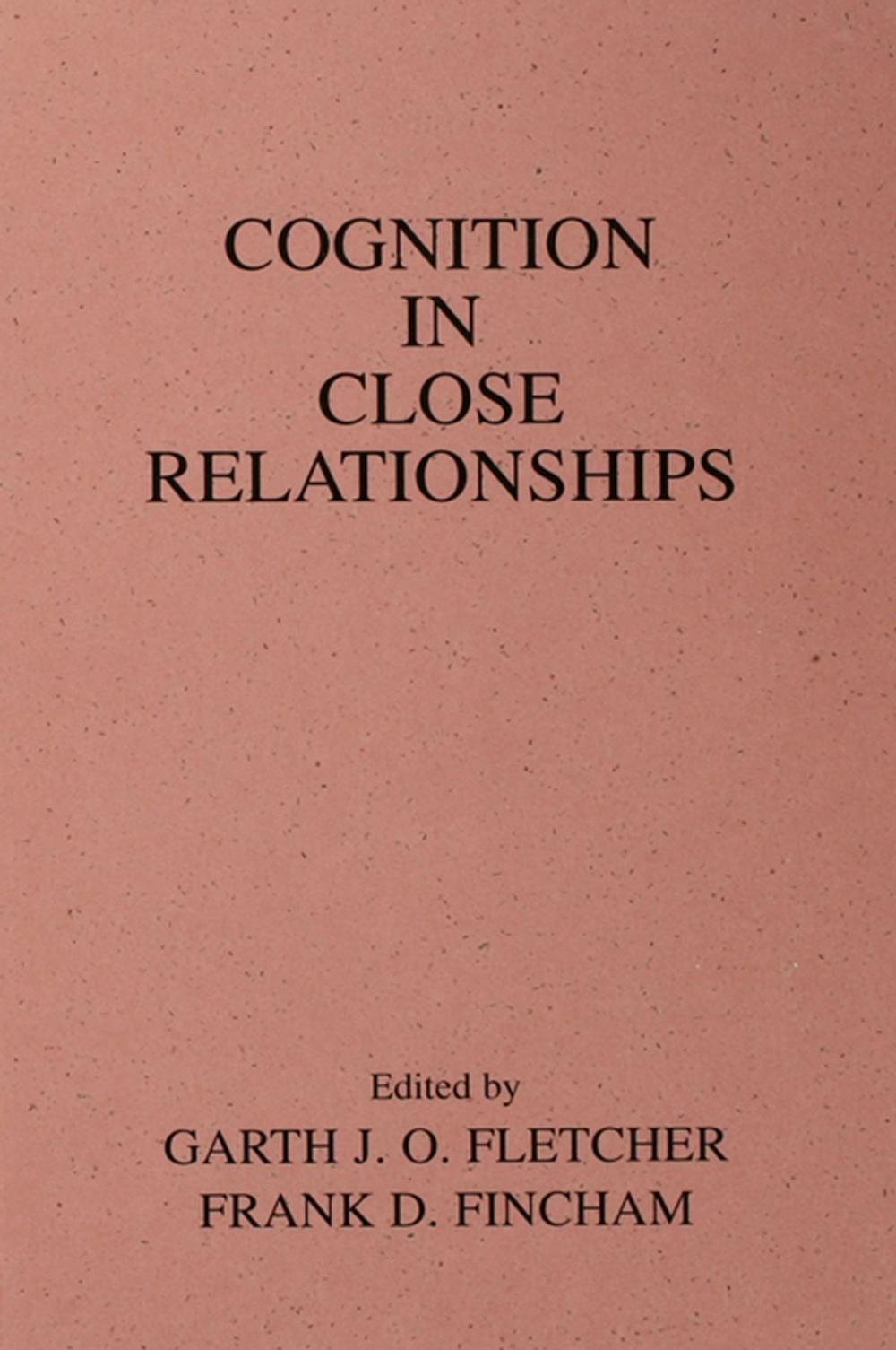 Big bigCover of Cognition in Close Relationships