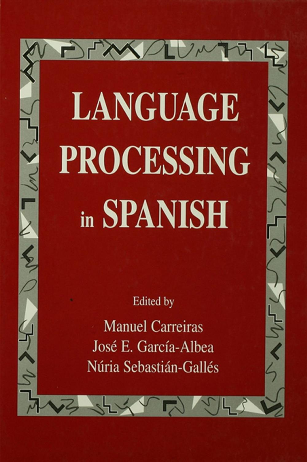 Big bigCover of Language Processing in Spanish