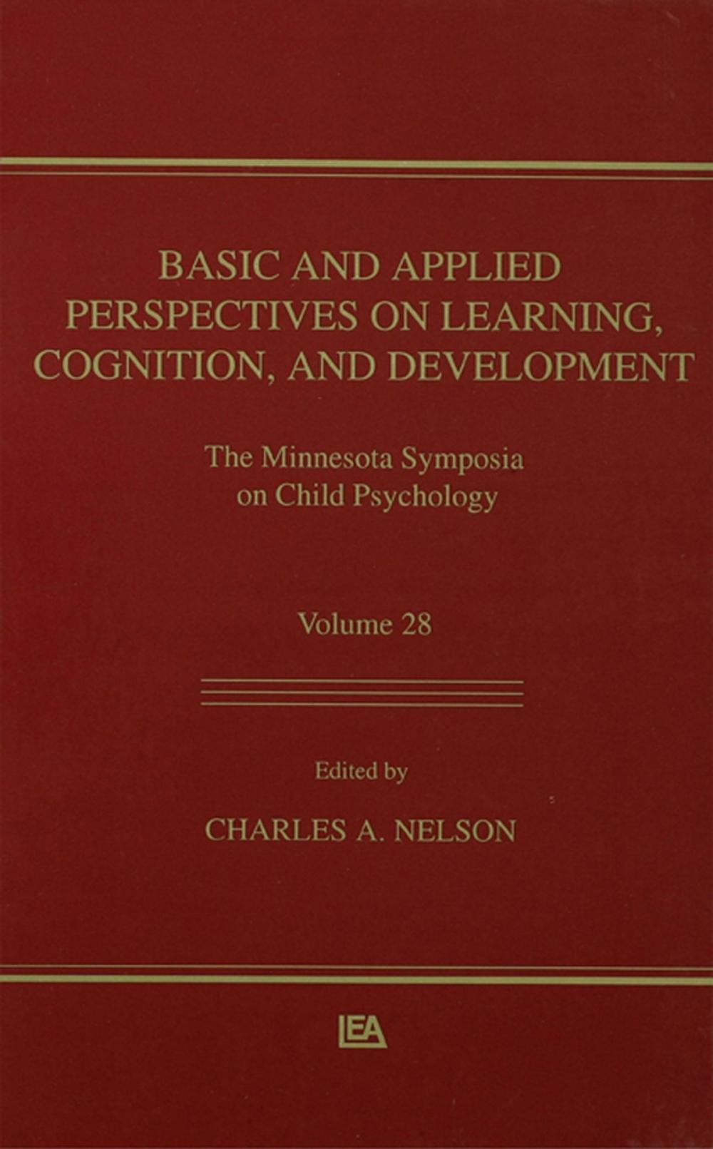 Big bigCover of Basic and Applied Perspectives on Learning, Cognition, and Development