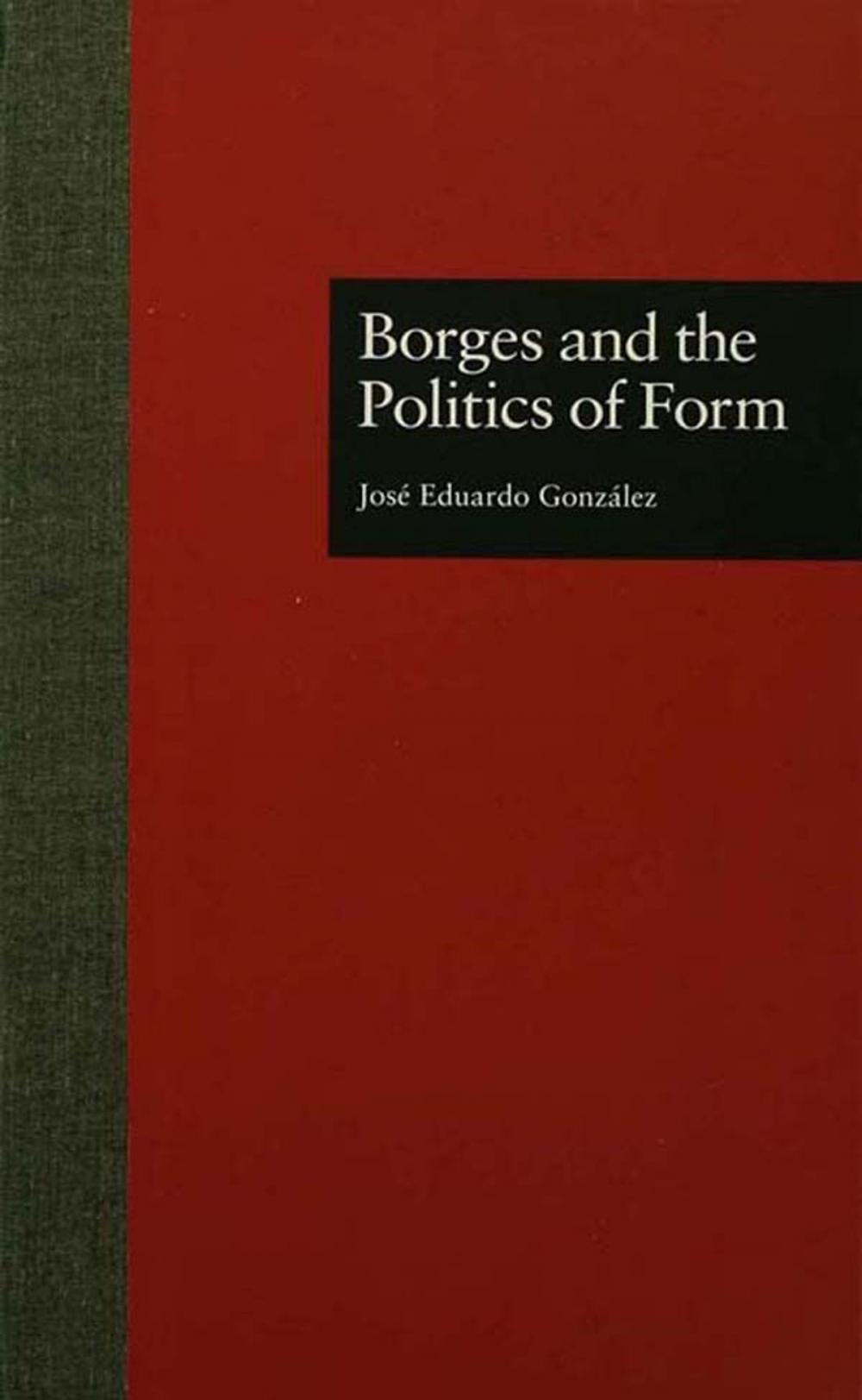 Big bigCover of Borges and the Politics of Form