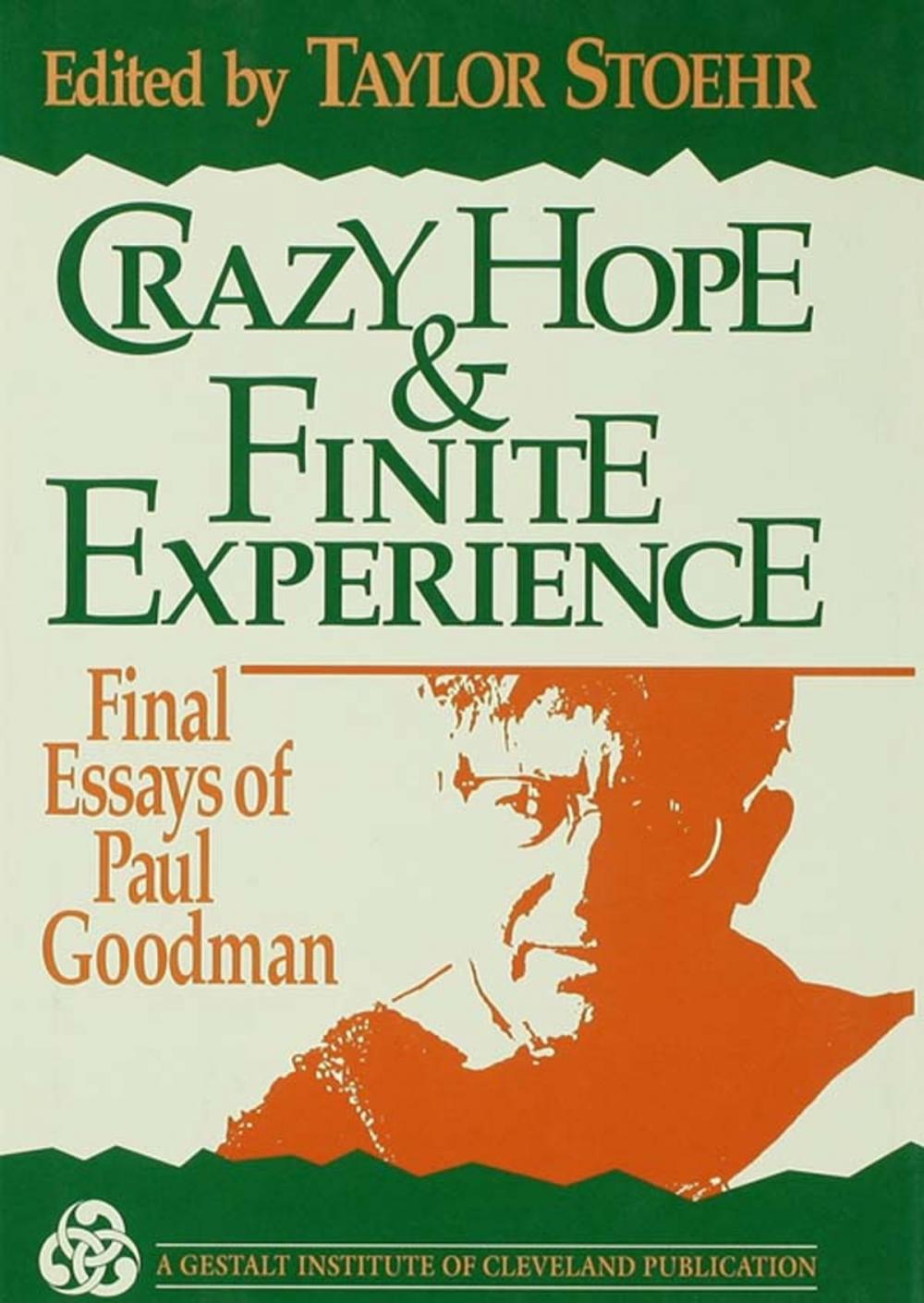 Big bigCover of Crazy Hope and Finite Experience