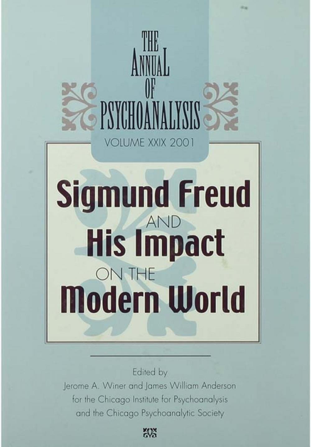 Big bigCover of The Annual of Psychoanalysis, V. 29