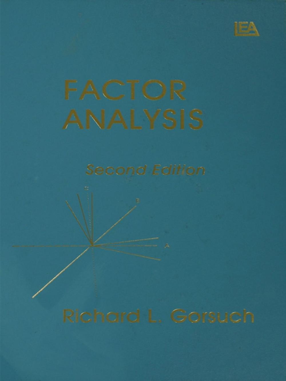 Big bigCover of Factor Analysis