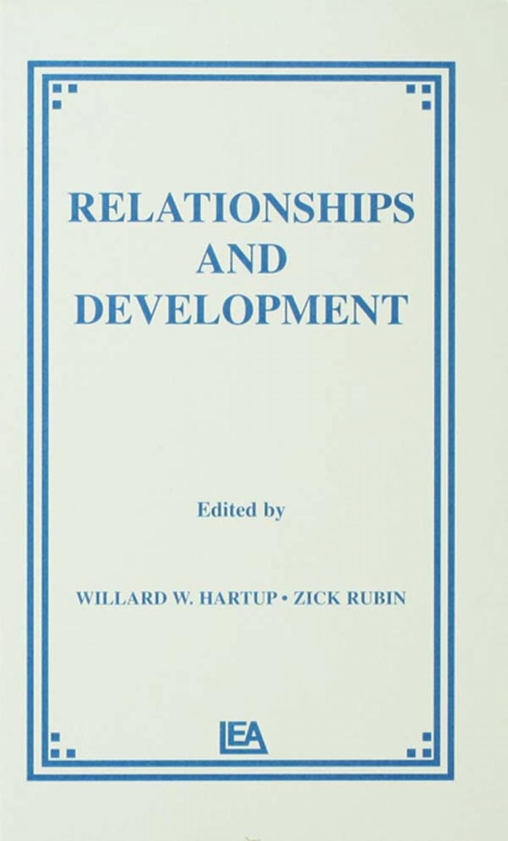 Big bigCover of Relationships and Development