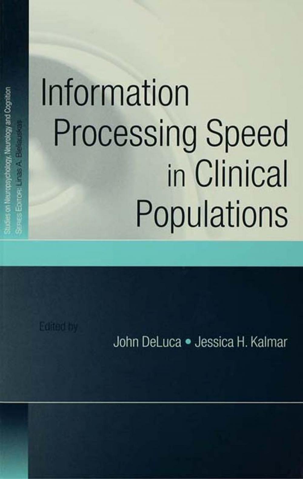 Big bigCover of Information Processing Speed in Clinical Populations