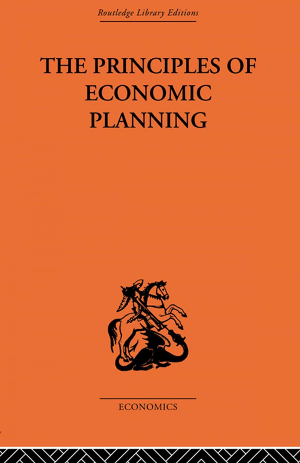 Big bigCover of Principles of Economic Planning