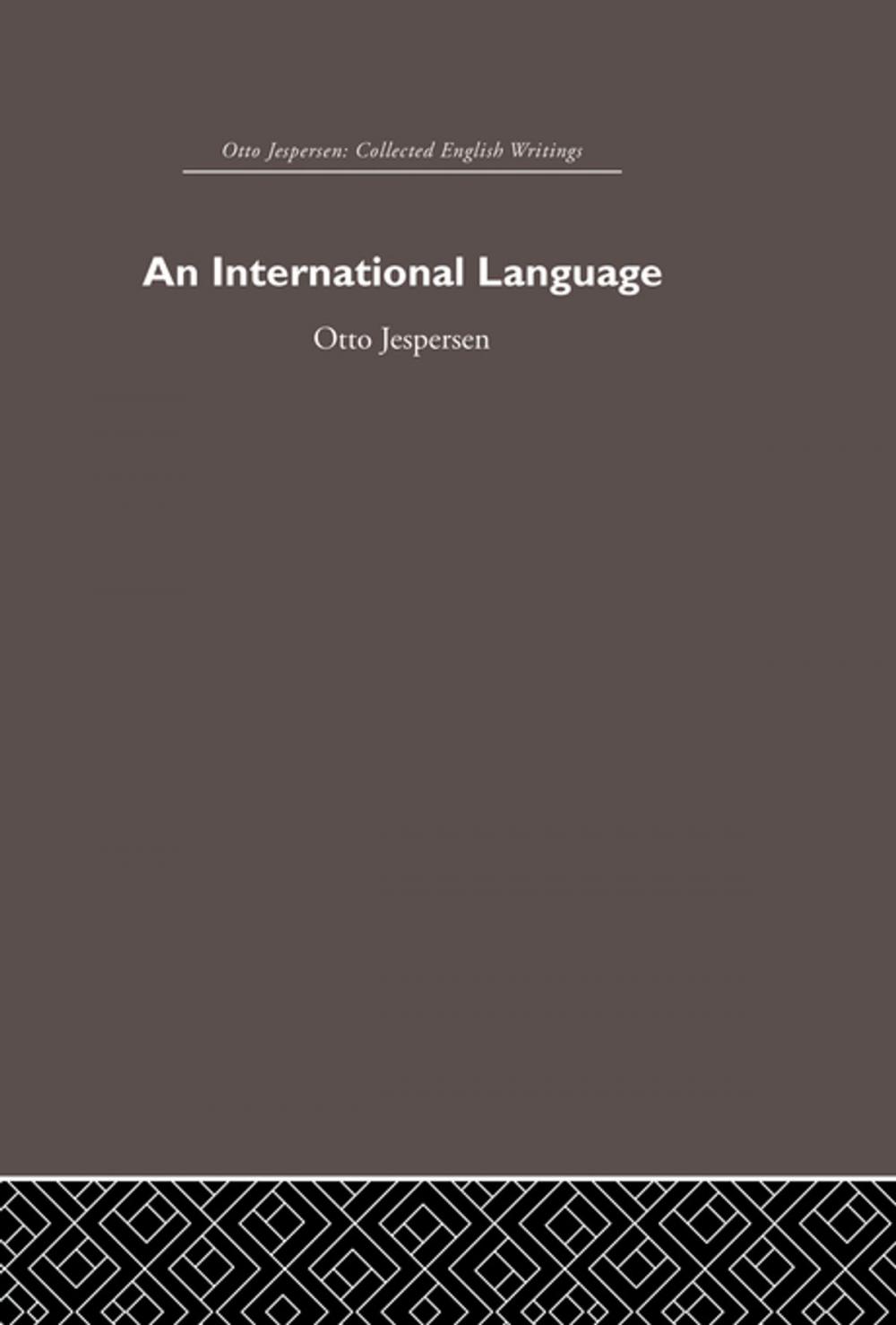 Big bigCover of International Language