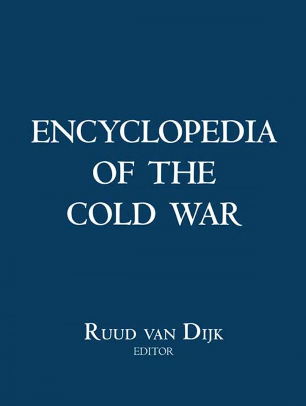 Big bigCover of Encyclopedia of the Cold War