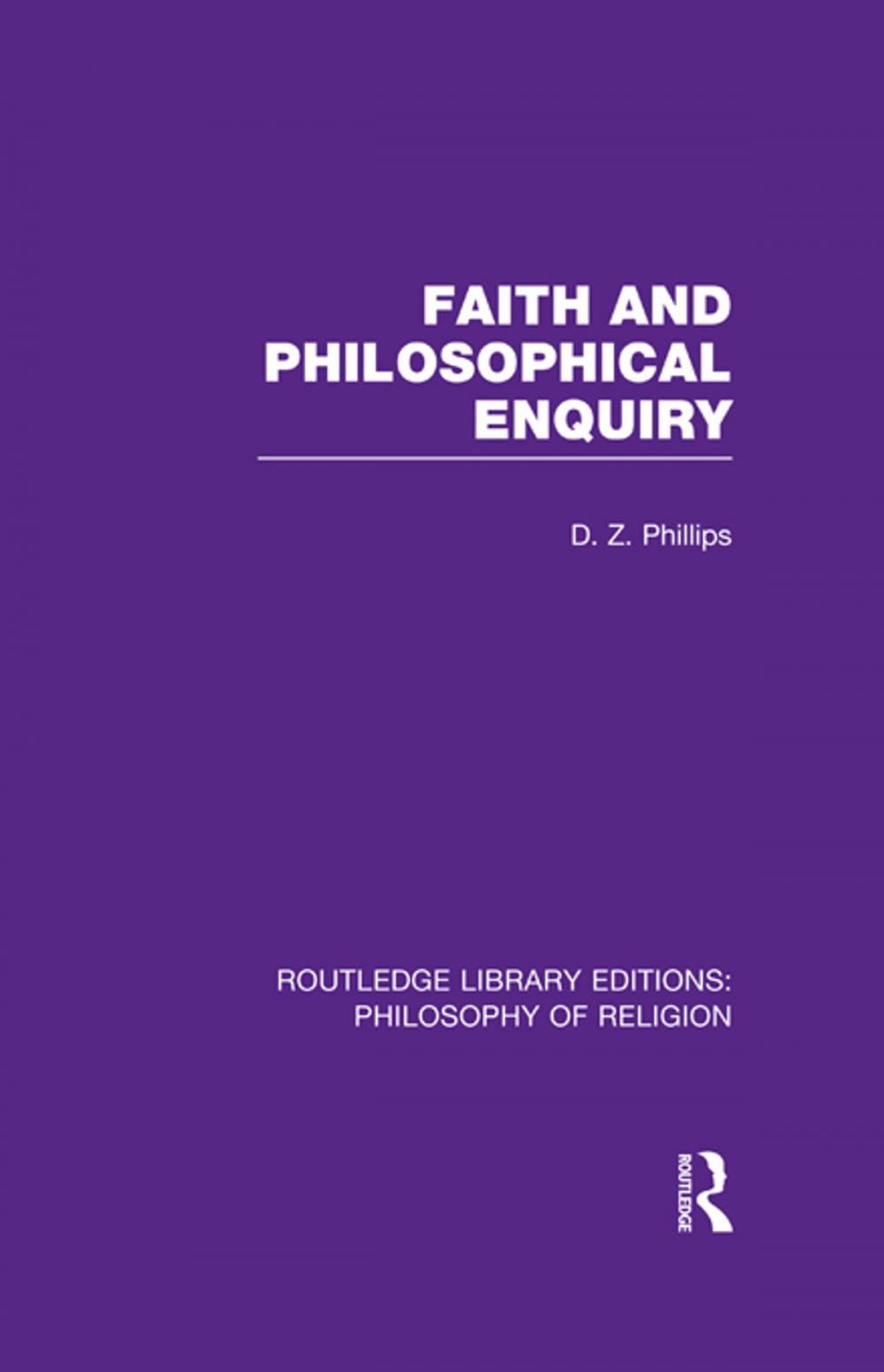 Big bigCover of Faith and Philosophical Enquiry