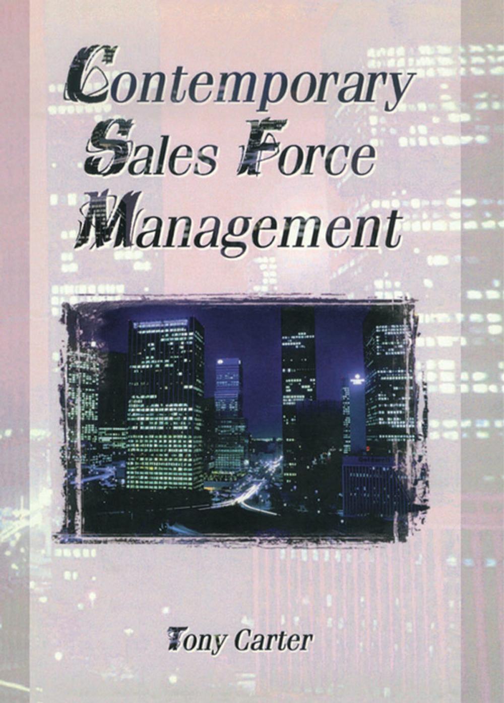 Big bigCover of Contemporary Sales Force Management