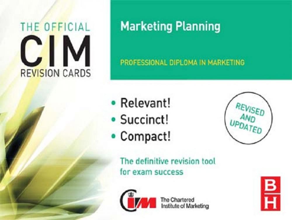 Big bigCover of CIM Revision Cards Marketing Planning