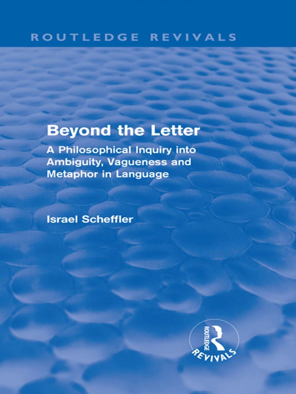 Big bigCover of Beyond the Letter (Routledge Revivals)