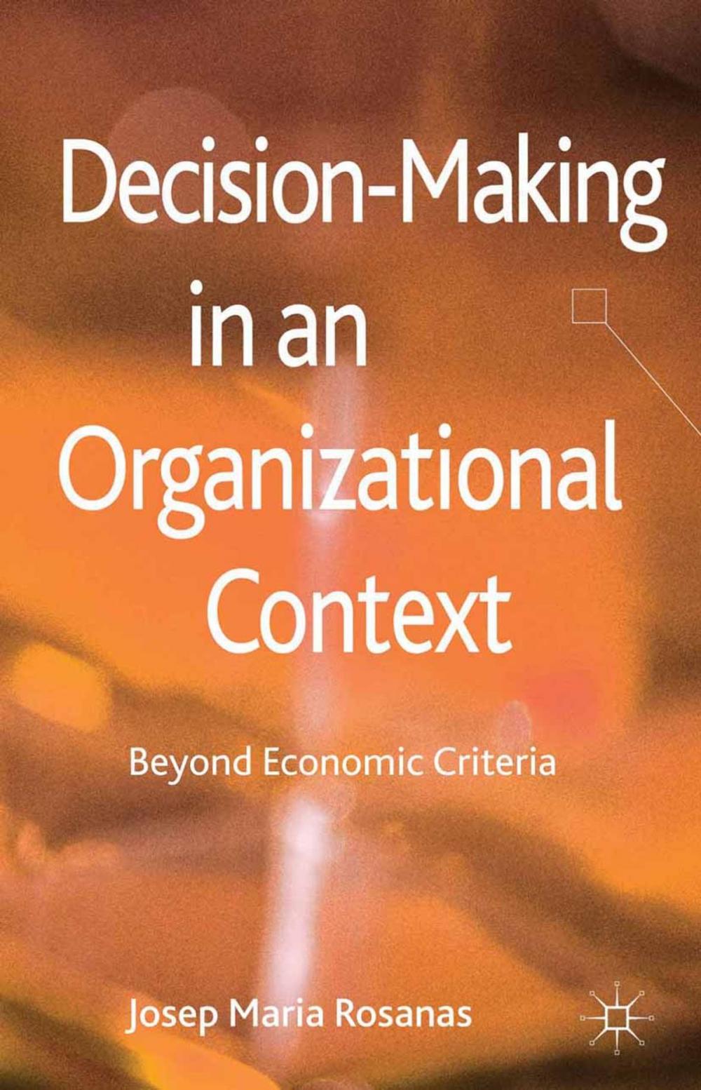 Big bigCover of Decision-Making in an Organizational Context