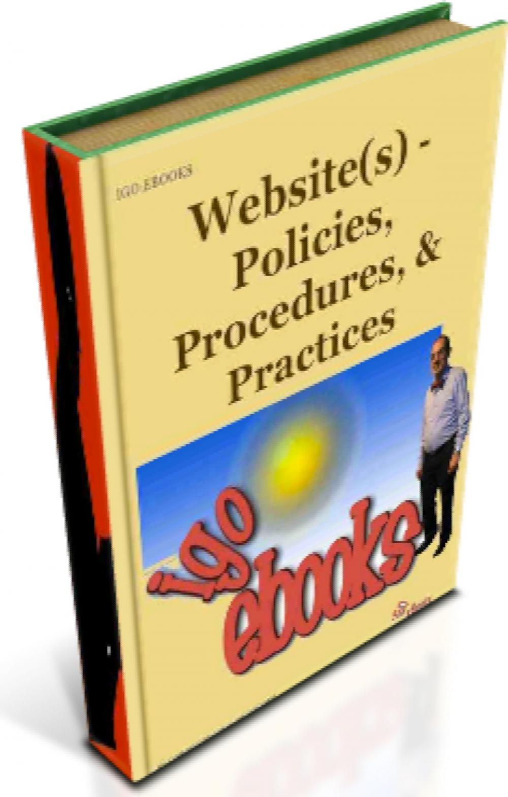 Big bigCover of iGO eBooks - Website(s) Policies, Procedures, & Practices