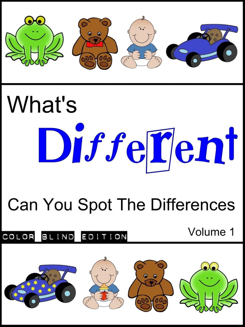 Big bigCover of What's Different (Color Blind Edition)