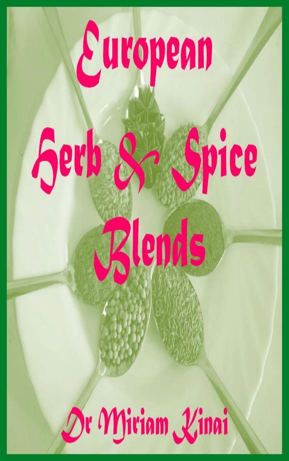 Big bigCover of Herb and Spice Blends: European