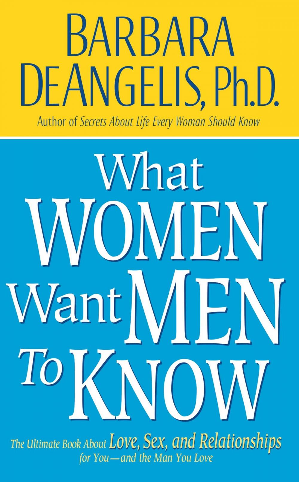 Big bigCover of What Women Want Men to Know