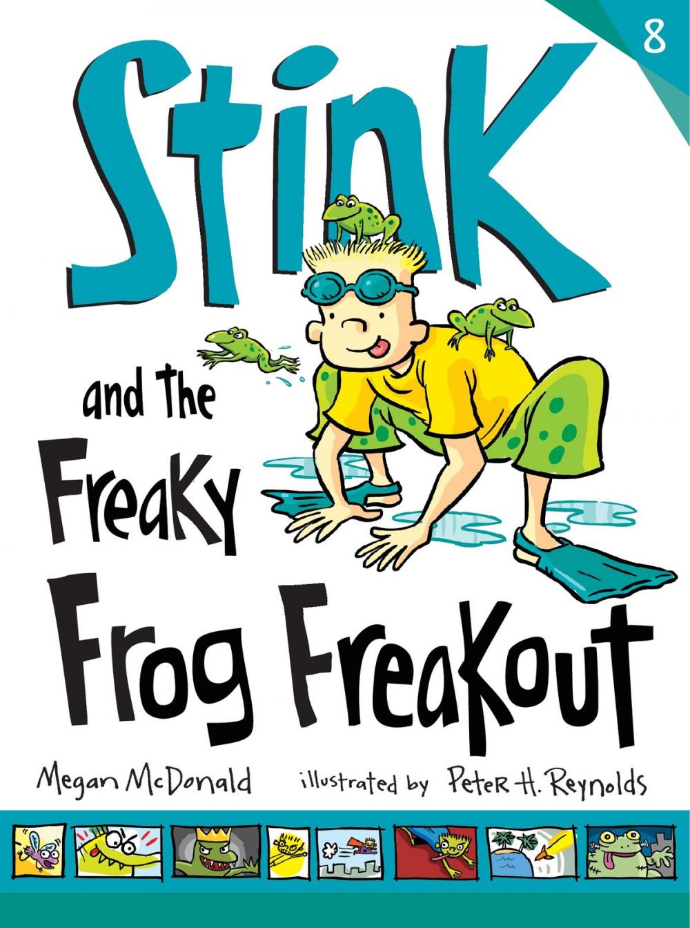 Big bigCover of Stink and the Freaky Frog Freakout