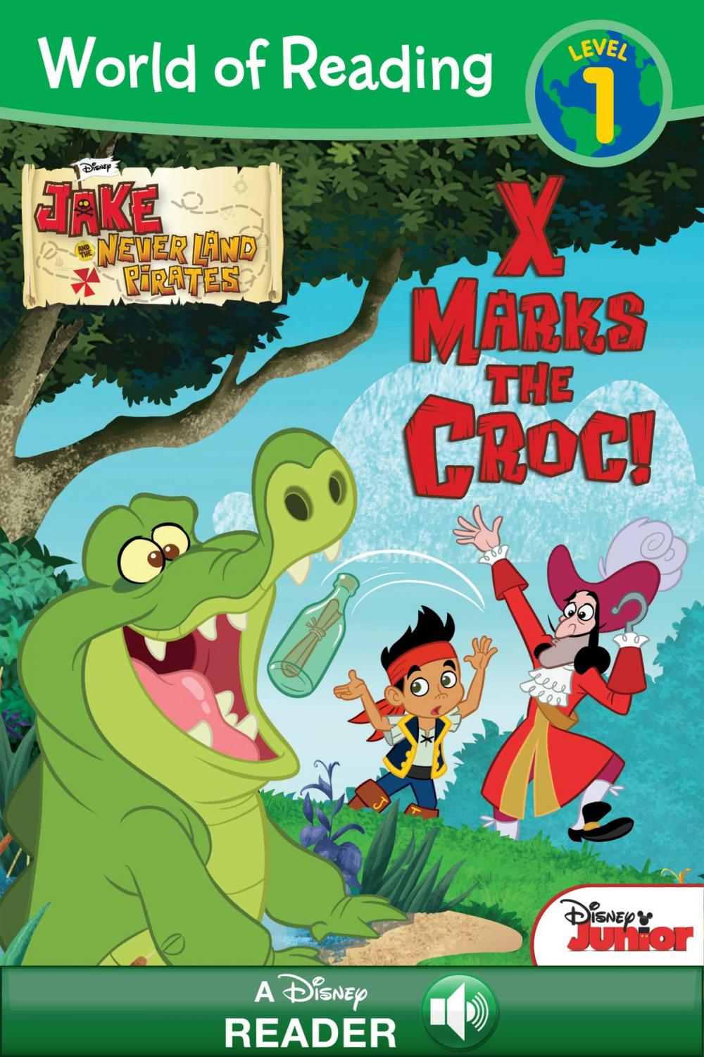 Big bigCover of World of Reading Jake and the Never Land Pirates: X Marks the Croc