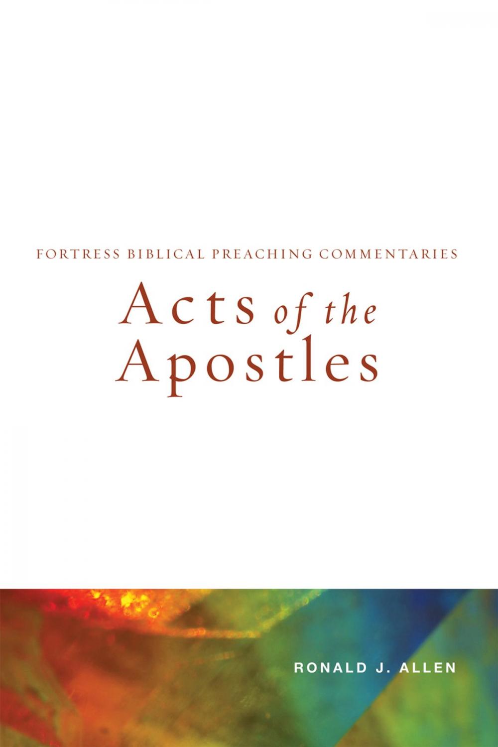 Big bigCover of Acts of the Apostles