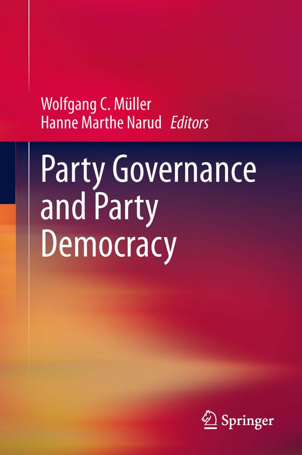 Big bigCover of Party Governance and Party Democracy