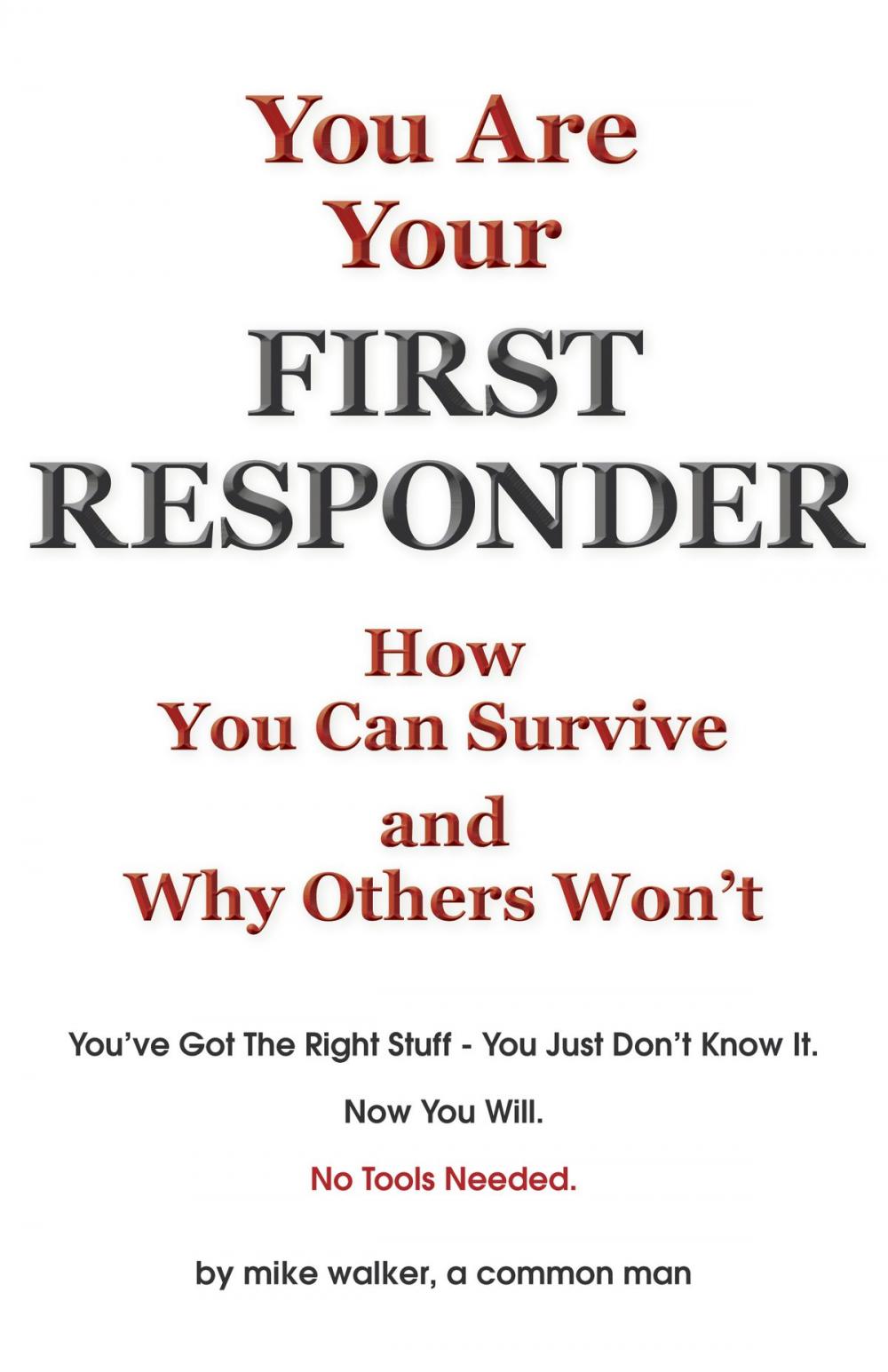 Big bigCover of You are Your First Responder